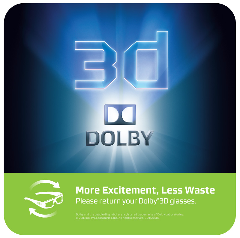 REAL 3D = DOLBY 3D